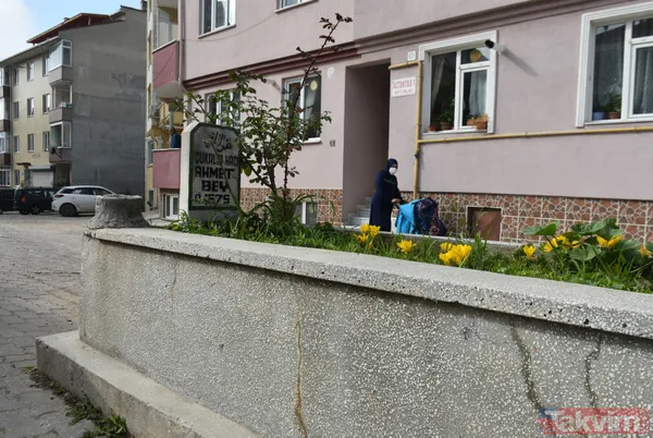 Yolun ortasında sır mezar! Araçlar yavaşladığı için mahalleli kaldırmadı - 17