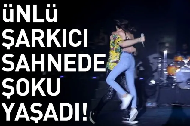 Edis'e sahnede şok!