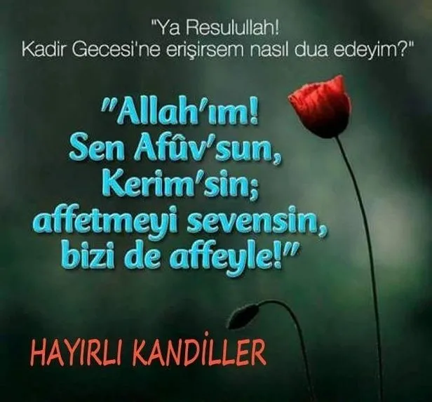 2019 Kadir Gecesi Resimli Mesajlari En Guzel Kisa Ve Anlamli Kadir Gecesi Mesajlari Sozleri Burada Takvim