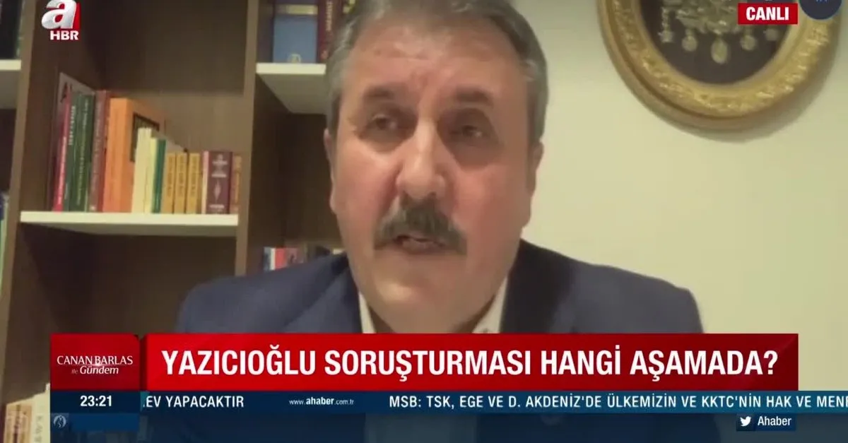 FETÖ parmağı Muhsin Yazıcıoğlu suikastinde de görüldü! BBP Genel Başkanı Mustafa Destici canlı yayında anlattı