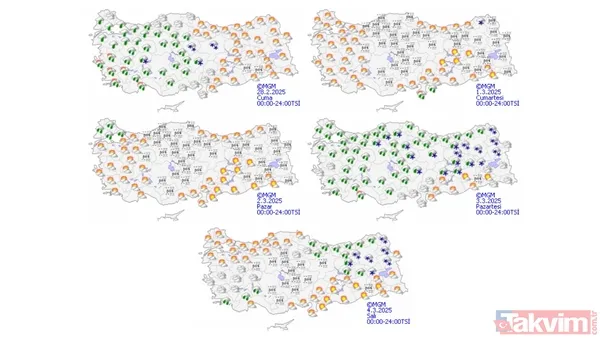 28 Şubat hava durumu: Meteoroloji'den hava raporu geldi! Listedeki illere sağanak uyarısı - 15