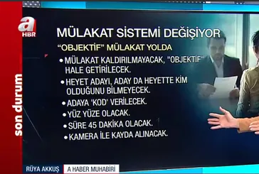 Kamuda mülakat sistemi değişiyor! Yeni mülakat nasıl olacak? İşte tüm detaylar