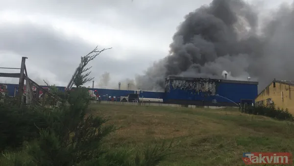 SON DAKİKA: Kocaeli Dilovası'nda ilaç fabrikasında yangın! Dumanlar gökyüzünü kapladı - 3