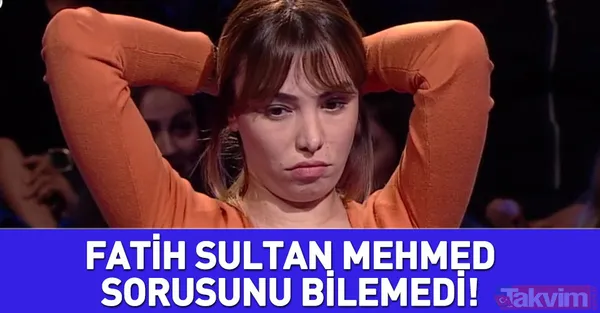 Kim Milyoner Olmak İster 801. son bölümde Fatih Sultan Mehmed sorusunu bilemeyince... - 1