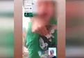 Evladının boğazına bıçak dayadı!