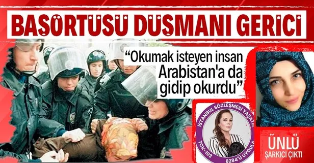 Demet Sağıroğlu eski Türkiye’nin Müslümanlara karşı uyguladığı başörtüsü yasağını doğru buluyor