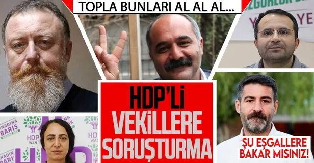 Son dakika: Van Cumhuriyet Başsavcılığı, HDP’li 5 milletvekili hakkında soruşturma başlattı