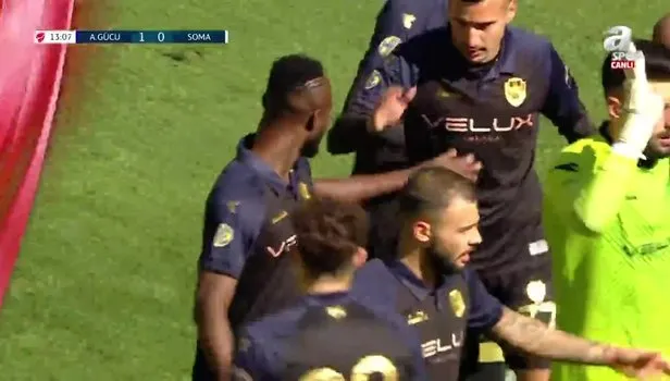GOL | Ankaragücü 1-0 Somaspor (Owusu Kwabena'nın golünü izle)