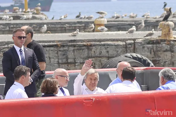 BM Genel Sekreteri Antonio Guterres, Zeyport'ta denetimlerde bulundu - 4
