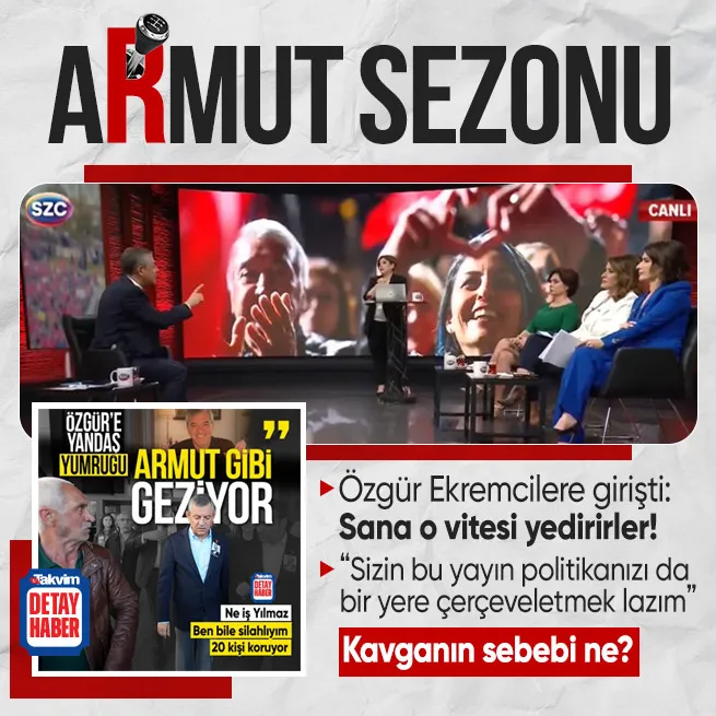 Özgür Özel - Yılmaz Özdil kavgası alevleniyor: Geri vitesi yedirirler adama! | SZC TVye armut tepkisi