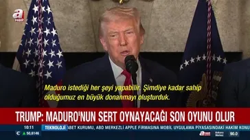 Trump'tan Venezuela liderine açık tehdit!