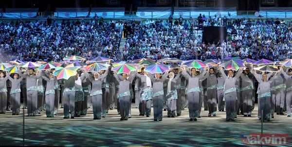 Türkiye'nin ev sahipliğini yaptığı 54 ülkenin katıldığı 5. İslami Dayanışma Oyunları'nda görsel şölen yaşandı - 40