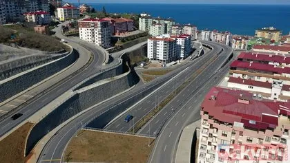Karadeniz’de trafiği rahatlatacak projede sona doğru! Yüzde 60’ı tamamlandı