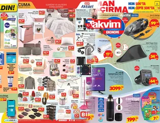Hafta sonu indirimleri belli oldu A101, BİM, ŞOK aktüel kataloğunu yayımladı! Kahvaltılık ve elektronik ürünlerde fiyatlar düştü! 6,95 TL'den...