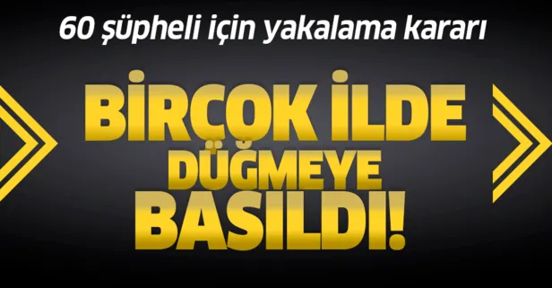 Son dakika: Konya merkezli 27 ilde FETÖ operasyonu