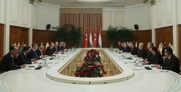 Son dakika haberi: Tacikistan'a giden Başkan Erdoğan CICA Zirvesi’nde-2