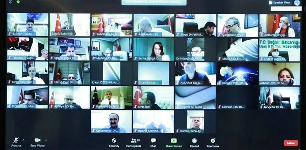 Sağlık Bakanı Fahrettin Koca: 81 ilin sağlık müdürleriyle toplantı yaptık-1