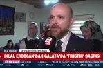 Bilal Erdoğan’dan Galata’da ‘Filistin’ çağrısı