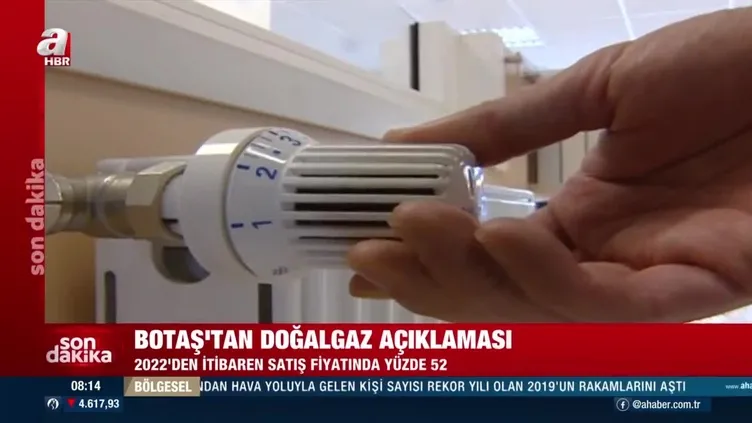 BOTAŞ'tan flaş doğal gaz açıklaması