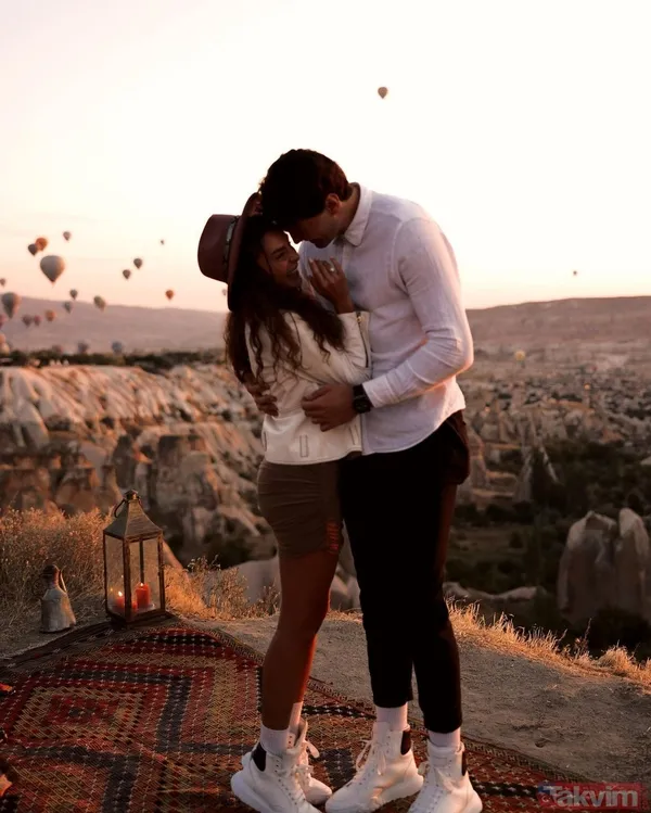 Ebru Şahin ile Cedi Osman evleniyor! Güzel oyuncu paylaştı sosyal medya yıkıldı bakın nasıl evlilik teklifi aldı - 4