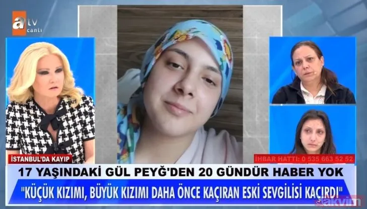 Müge Anlı’da herkesi hayrete düşüren olay! Ablasının dini nikahlı eşine kaçtı!