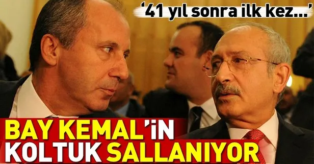 CHP’de taht kavgası! Kemal Kılıçdaroğlu’nun koltuk sallanıyor!