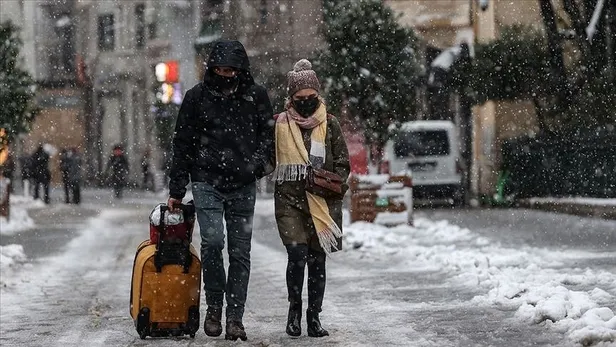 SON DAKİKA HAVA DURUMU | İstanbul'da akşam saatlerine dikkat! Meteoroloji ve AFAD'dan peş peşe yoğun kar yağışı uyarısı-7
