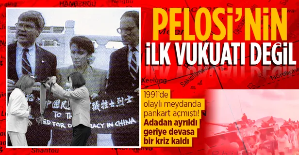 Tayvan ziyareti Çin'in öfkesini artırdı: Pelosi'nin vukuat dosyası kabarık