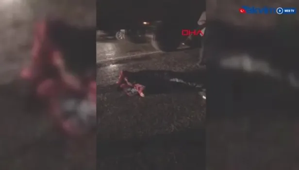 Bursa'da feci kaza! Otomobil yayaya çarptı