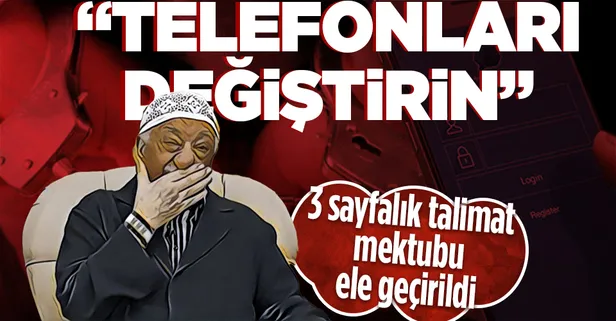 Elebaşı FETO'nun avukatı Adnan Şeker tarafından el yazısı ile Hilal Kamacı'ya yazılan 3 sayfalık mektup ele geçirildi