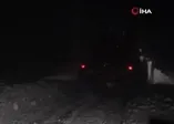 Hakkari'de yoğun tipi ve kar yağışına rağmen 7 aylık Abdurrahim bebek 4 saatlik çalışma sonucu hastaneye kaldırıldı