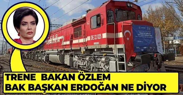 SON DAKİKA: Başkan Recep Tayyip Erdoğan: Çin’e giden trenin Halkalı’ya uğramasını hükümete saldırmak için kullandılar