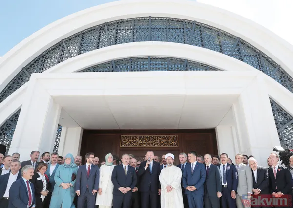 Başkan Erdoğan, İTÜ Abdülhakim Sancak Camii açılış törenine katıldı - 16
