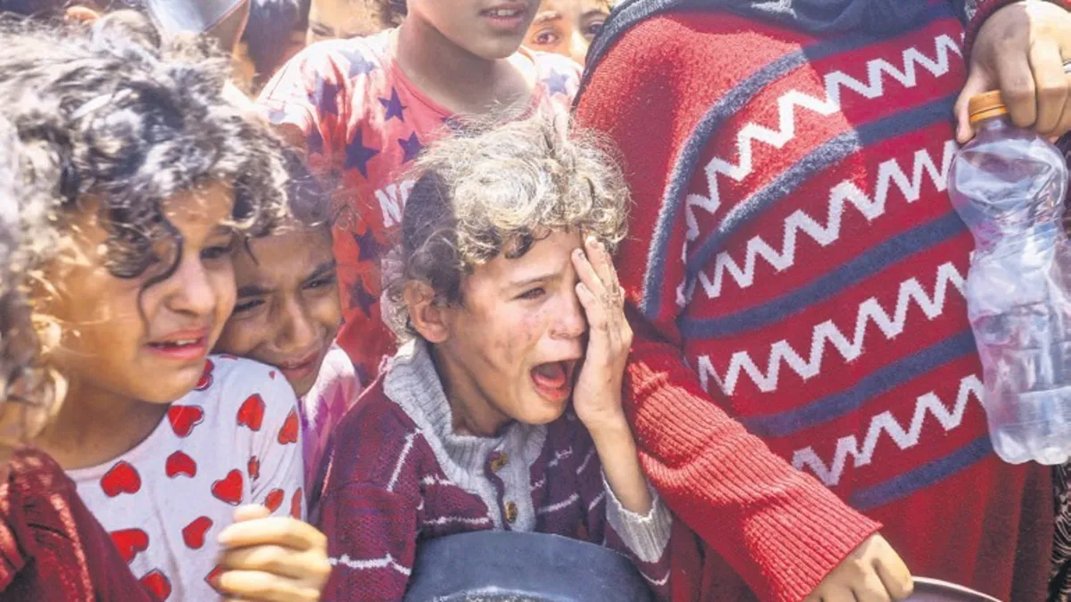Gazze'de açlık krizi derinleşiyor! Katil İsrail'in hain tuzağı | Yardım almaya gelenler öldürülüyor