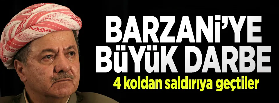 Barzani’ye büyük darbe