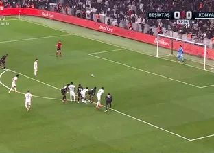 Beşiktaş 0-1 Konyaspor | GOL 90+8