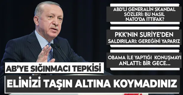 Başkan Erdoğan'dan önemli açıklamalar