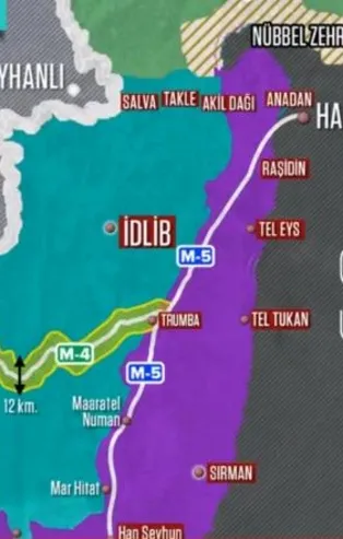 İdlib'te ateşkes resmen başladı! İşte M4 karayolunun stratejik önemi