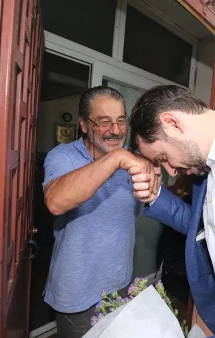 Bakan Albayrak baba ocağında