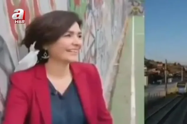 CHP yandaşı Sözcü'nün yazarı Özlem Gürses'in çektiği tren videosu dalga konusu oldu!
