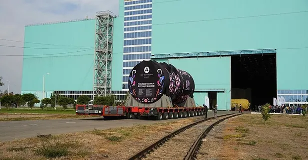 Akkuyu'da yeni adım! Nükleer Güç Santrali'nin 4'üncü ünitesi için reaktör basınç kabı Moskova'dan yola çıktı