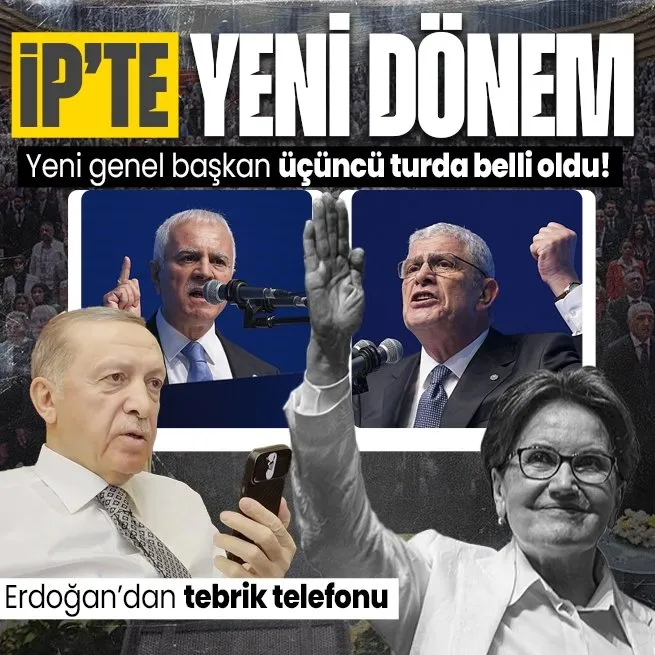 İyi Parti’de Olağanüstü Kurultay: Yeni Genel Başkan Müsavat Dervişoğlu oldu | Başkan Erdoğan’dan tebrik telefonu