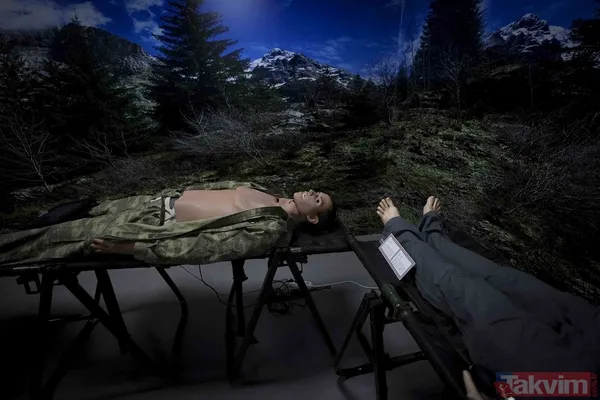 "Bordo bereliler"in karagahından özel görüntüler... "Hayat kurtaran" eğitimden böyle geçiyorlar... - 44