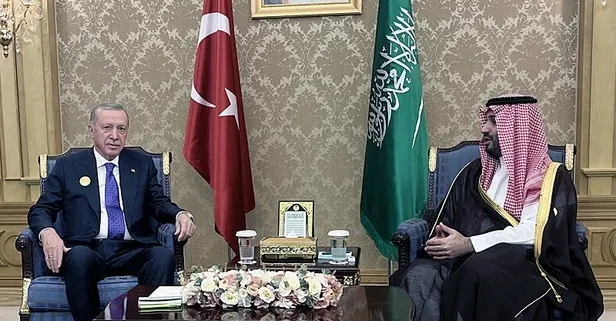 Başkan Erdoğan Riyad'da Suudi Arabistan Veliaht Prensi Selman ile görüştü: Müslüman ülkeler birlik olmalı