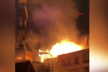 Dershane sahibi yangında ölü bulundu!