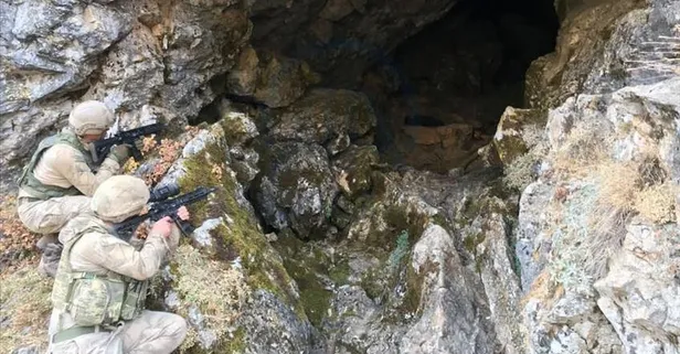 Son dakika: Tunceli'de teröristlerin kullandığı depo ve sığınak imha edildi