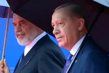 Başkan Erdoğan Arnavutluk'ta