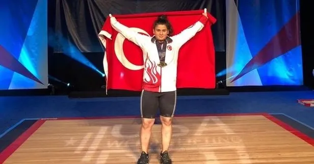 Milli sporcu Dilara Narin Dünya Gençler Halter Şampiyonası’nda şampiyon oldu
