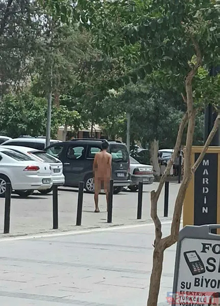 Önce darp ettiler sonra ihbar! Mardin Kızıltepe'de çıplak gezen adam yakalandı - 3