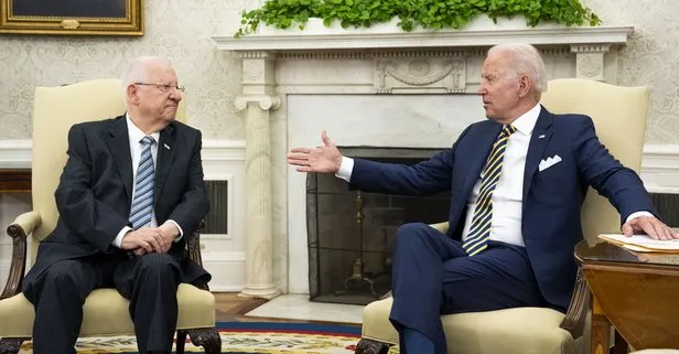 Biden, İsrail Cumhurbaşkanı Rivlin ile buluştu